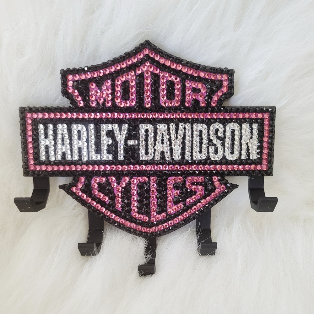 Harley-Davidson Pink and Black Sparkling Hook